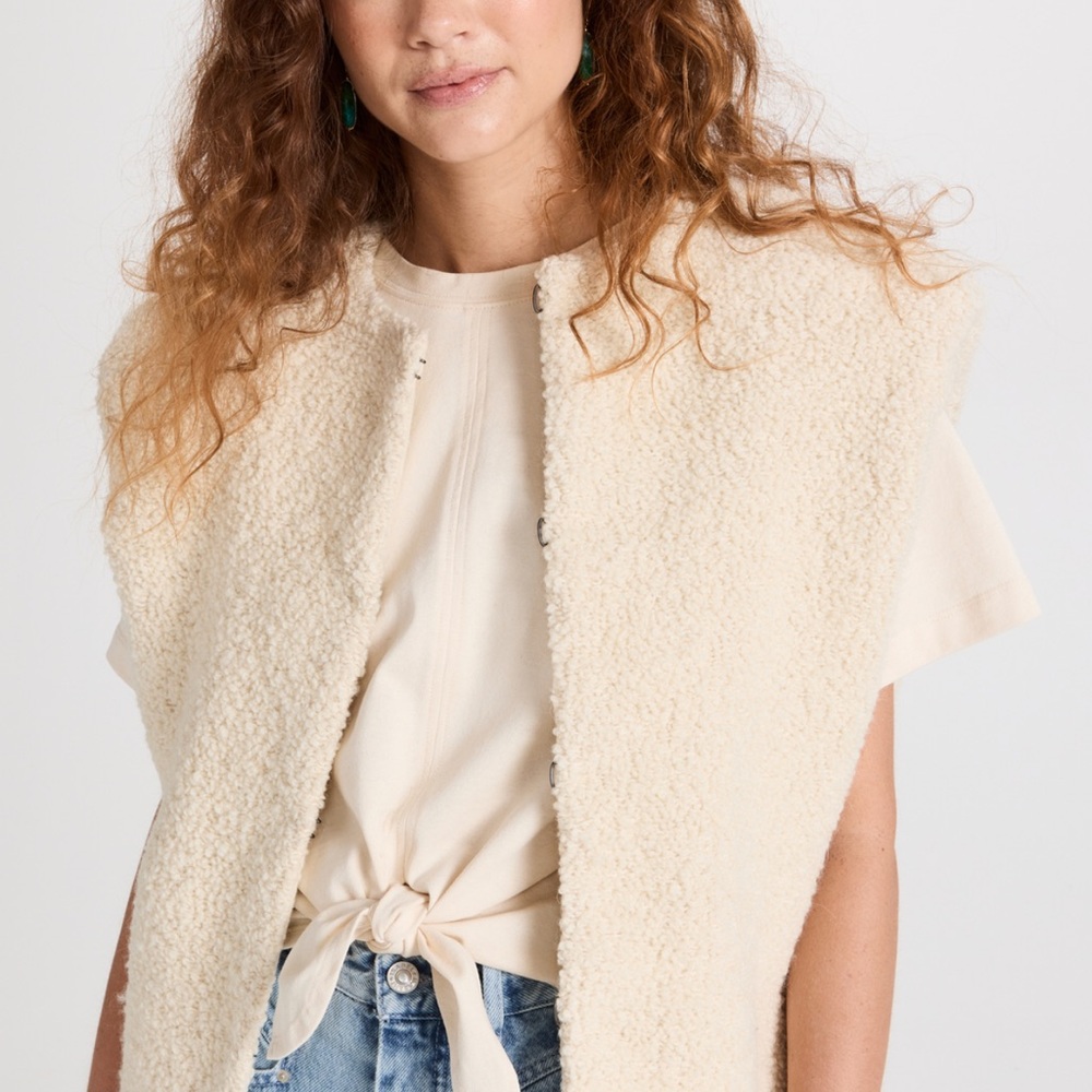 Isabel Marant Gwendalia Sherpa Vest